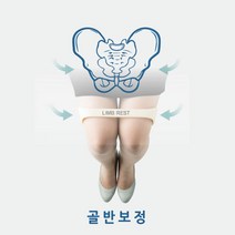 다리 골반 자세 교정 헬스케어 림레스트, L