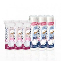 클레아닉 화장솜 소프트터치(80매x3)+소프트앤컴포트(107매x3), 단품