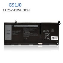 ETESBAY 노트북 배터리 델 인스피론 5515 5625 5410 7415 델 보스트로 5620 5625 델 래티튜드 3320 G91J0 V, 01 G91J0 41WH