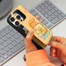 라인 해피 티 타임 자석 카드케이스 K