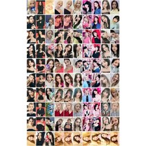 [국내배송] 트와이스 TWICE 아이돌 즐겨찾기 카드 LOMO 포카 굿즈 중복되지 않음 100장 모음집, 시리즈1
