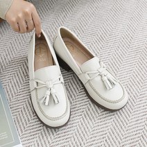 제이슈 지쎄수제화 천연양가죽 캐리스 태슬 로퍼 4cm