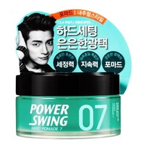 파워스윙 포마드 왁스 07 80g- 은은한 광택 미쟝센P7.7eA, 1, 본상품선택