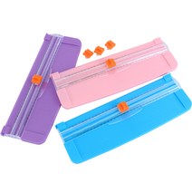 로드메일코리아 A4 안전 간편한 트리머 재단기 TT-100, 블루