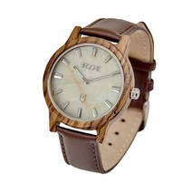 비코어 원목우드가죽시계