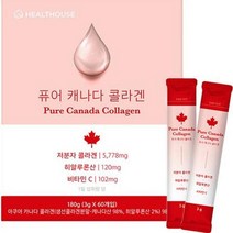 헬스하우스 퓨어 캐나다 콜라겐 60p, 180g × 1개