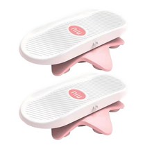 허리운동기구 뱃살운동 트위스트 보드 홈 체육관 장비 저소음 미끄럼 방지 PP 허리 디스크 스테퍼 체중, 02 분홍색