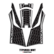 XMAX 오토바이 스티커 3D 페어링 탱크 패드 보호 데칼 for YAMAHA 250 300 2018-2019 XMAX250 XMAX300, 01 은