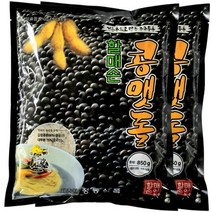 할매손 콩맷돌(검은콩) 850g 2개 냉콩국수용 콩가루