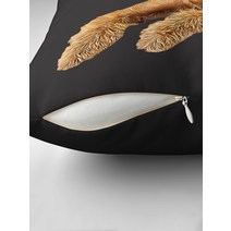 구스다운배개 오리털 호텔 방수 매직 타임 럭셔리 베개 케이스 쿠션 커버, 07 66X66cm(26X26 in)