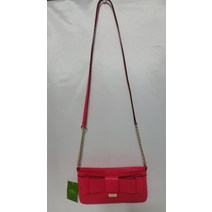 케이트 스페이드 참 시티 프레슬리 타조 엠보싱 크로스바디 사첼 토트백