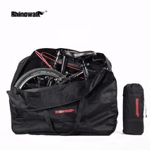 RHINOWALK 20인치 접이식 자전거 보관 가방 파우치 RK20, 블랙