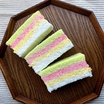 맛있는 무지개설기 아침 식사대용 떡 개별포장(냉동), 무지개 설기(7.5cm*5cm) 20개