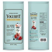티바인 요거핏 요거트 파우더 1kg 홈카페 플레인 스무디, 1팩