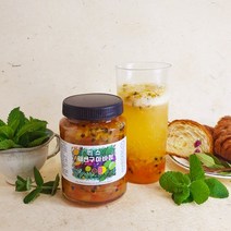 빈스패션구아바청 500g/ 유기농 국산 구아바와 패션후르츠로 만든 수제청/ 백향과 열대과일청, 패션구아바청