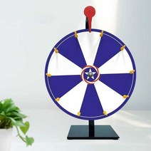 뽑기 룰렛판 경품 행사 추첨 턴테이블 랜덤 원형판, 30cm 핑크 스탠드