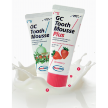 GC Tooth Mouse 3가지맛 치아영양크림 40g, 투스무스 딸기맛 1개