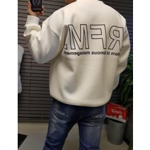 공포스 남녀공용 RFM 네오프렌 오버핏 맨투맨 4COLOR