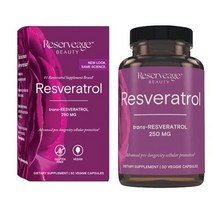 Reserveage Resveratrol 리저브에이지 레스베라트롤 250mg 30베지캡슐