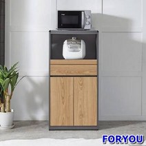 ForU800 다기능 주방 서랍 전자렌지대 수납장 틈새장 테이블 액자테이블 접이식테이블, 오크
