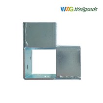 웰굿즈 사각파이프 조인트25 L형, 단품