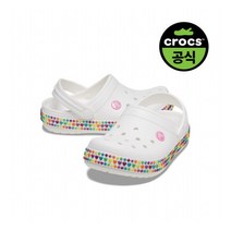 [크록스] 공식 키즈 CROCBAND GEM BAND CLOG K WT (22SKCL207