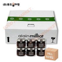 푸드올마켓_ 알랭밀리아 무화과잼-포션 한박스(28g x 60ea), 단품, 단품