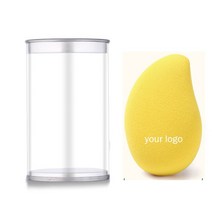 쿠션퍼프 사용자 정의 로고 새로운 뷰티 에그 메이크업 블렌더 화장품 퍼프 스폰지 쿠션 파운데이션 파우더 도구 여성, 1.A mango with box