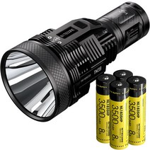 LED투광등 2023 NITECORE 작은 괴물 TM39Lite 520 0LM 고성능 LUMINUS SBT90 GEN2 LED 손전등 야외 사냥 토치, 2.TM39lite  4x Battery