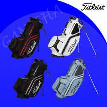 2023년 타이틀리스트 스탠드백 HYBRID 14 골프백 골프가방, 블랙/블랙/레드 (TB21SX14K-006)