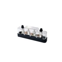 보트수리 버스 바 와이어 커넥터 배전 블록 내마모성 터미널 12V 포지티브 접지 자동차, 02 Black