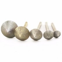 저렴한 15-60mm 다이아몬드 그라인딩 헤드 포인트 90도 그릿 150 로타리 테이퍼 단일 유형 각도 드릴 모따, 05 25mm