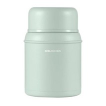 보온 죽통 550ml 보온 보냉 도시락 텀블러 에델코첸 에델어스 보온죽통 550ml, 포레스트 그린