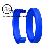 UN ID = 4-8mm U 컵 유압 실린더 피스톤 로드 U-링 단동 씰 대칭 폴리 우레탄 립 고무 PU 당 5 개, 59 8x18x10