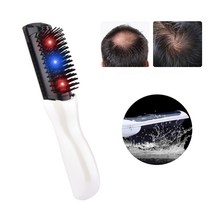 두피관리기 두피마사지기 헤어케어hair growth care 레이저 마사지 빗 헤어 빗 마사지 장비 빗 헤어 브러시 성장 레이저 안티 탈모 요법, 없음