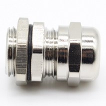 케이블글랜드 1pcs pg7 3.0-6.5mm 방수 커넥터 케이블 글 랜드 방수 케이블 글 랜드 304 스테인레스 스틸 글 랜드 ip68 pg7, 없음
