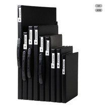 아톰 포트폴리오 PF204 A4 40매 흑색 일반형, 없음