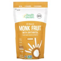 Health Garden 100% 천연 나한과 감미료 클래식 453g(1lb), 2kg