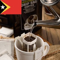 갓볶은 신선한 드립백 원두커피_동티모르 에르메라 천연야생 워시드 AA 10g/30티백
