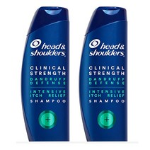 Head and Shoulders 헤드앤숄더 클리니컬 스트렝쓰 비듬 샴푸 일반샴푸, 400ml, 2개