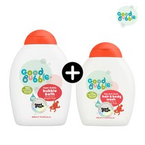 굿버블 영국 버블배스 400ml + 헤어 & 바디워시 250ml 신선한 과일향 영유아가능 저자극 비건인증 친환경 버블클랜저 올인원 목욕세트 자연유래 수분유지 드래곤 프룻, 신선한 과일향 (드래곤 프룻), 신선한 과일향 (드래곤 프룻)
