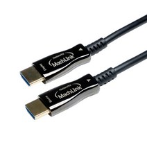 마하링크 4K AOC HDMI2.0 광케이블 20M/ML-UHD20AH/하이브리드 광섬유 구리/HDCP 2.2 지원/HDR  지원/신호 손실률 0프로/21:9 화면비 지원