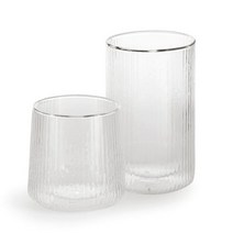 [레트로 내열 이중컵(300ml/500ml)]/내열유리/홈카페/감성/유리잔/유리컵/칵테일/카페/바/, 레트로 내열 이중컵 300ml