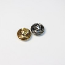 베벨기어박스0.5M 1:2 감속기 베벨 기어 20 T 40 Teeth 구리 90도 각도 작은 3 MM/4 MM 대형 구멍, 01 Copper_02 4mm