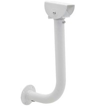 CCTV 감시 방범 카메라 폴대 브라켓 L형 담장 벽 설치, 벽걸이 1미터