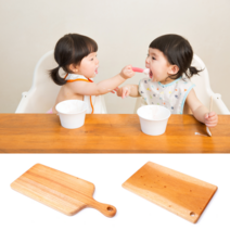 친환경 향균 원목 우드 명품 이유식 캠핑 마호가니 나무 통 위생 플레이팅 도마 5종 세트