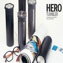 딜민트 텀블러 400ml 히어로, 용량본상품선택, 실버