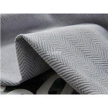 셔닐 자카드 블랙 아웃 커튼 거실 일본 스타일 피쉬본 패턴 침실 20221, 1 piece W250xH250cm, Hooks Top, grey