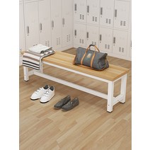 긴 벤치 휴식 원목 현관 평상 입구 대기실 목욕탕, 표준형 길이 160 폭 35 높이 45
