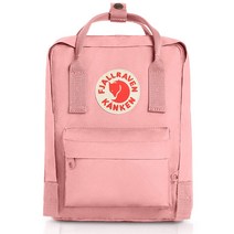 Fjallraven Kanken 세련된 디자인의 클래식 가방 워터프루프 디자인 7L/16L/20L 성인 및 어린이용 핑크